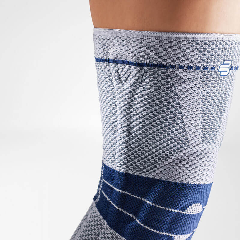 Bauerfeind Genutrain Kniebandage Ingezoomd Bovenkant