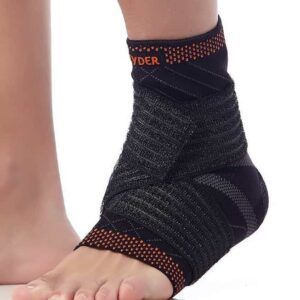 teyder premium enkelbrace zwart black probrace.com