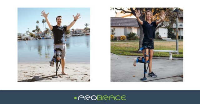 Iwalk 3.0 Krücken Alternative Unterstützung Gips Gehgips Hände Frei Probrace Orthese