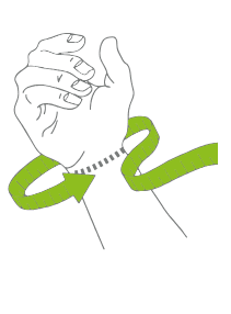 Messung für EMO Ottec Handgelenkbandage
