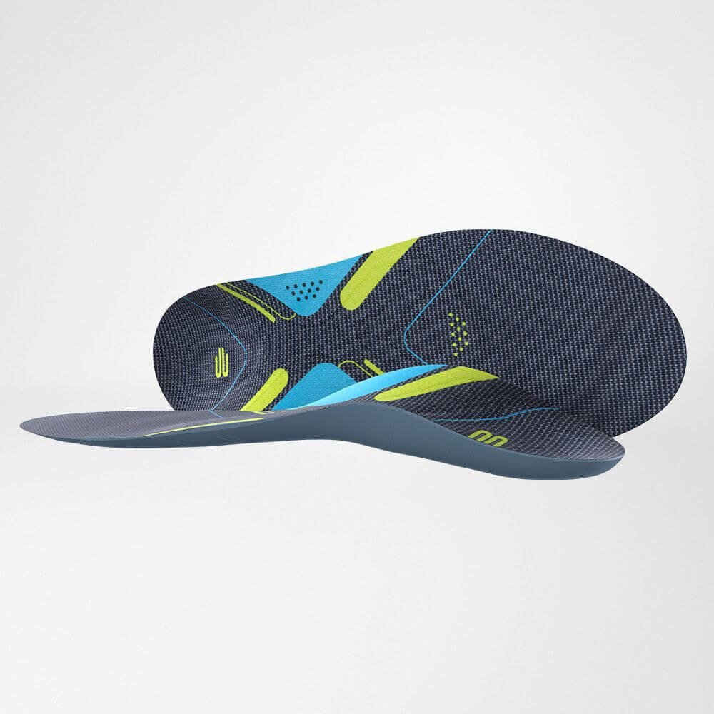 Bauerfeind Run Performance Insoles Zijkant Voorkant